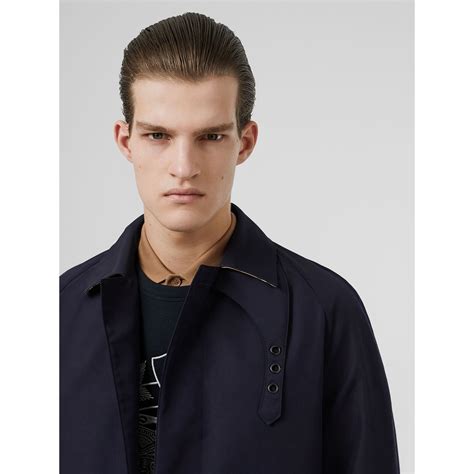 burberry car coat navy|Burberry car coat men's.